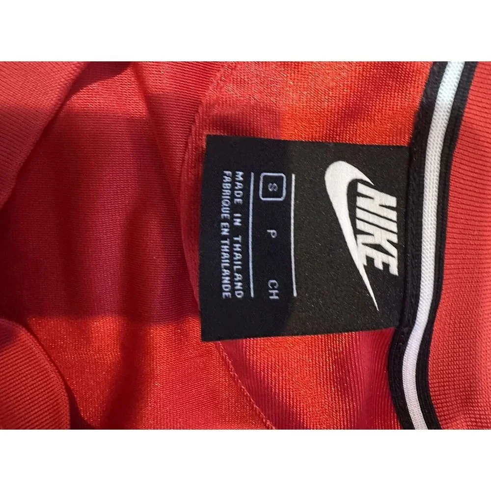 Nike Glam Dunk Jersey Womens Small Red‎ Icon Clash Tank Top Singlet Shirt S
